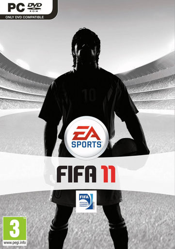 Предварительная версия обложки FIFA 11