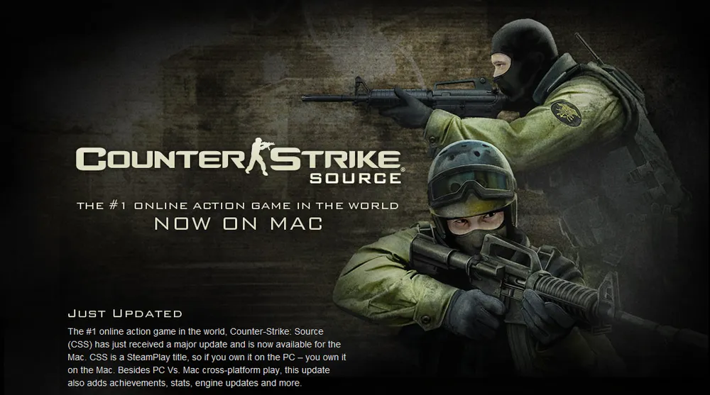 Counter Strike Source �� Mac + ���������� ���������� ��� PC (����������!)