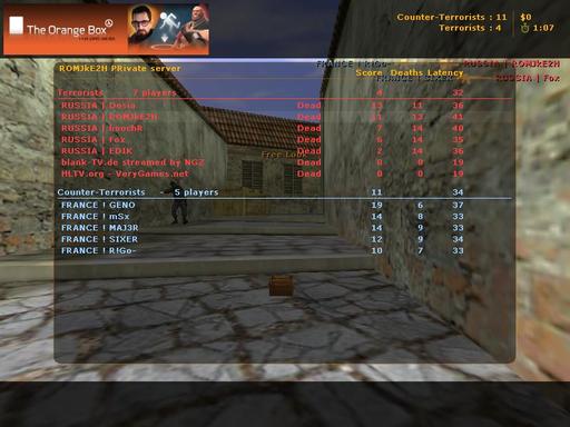Half-Life: Counter-Strike - Россия в финале ASUS ENC 2010 CS 1.6