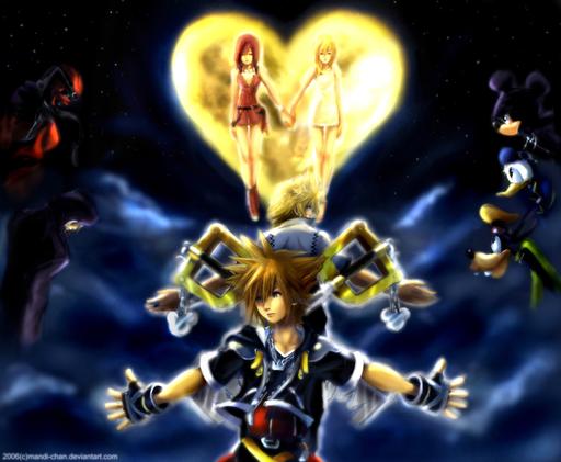 Kingdom Hearts II - Kingdom Hearts фанарт