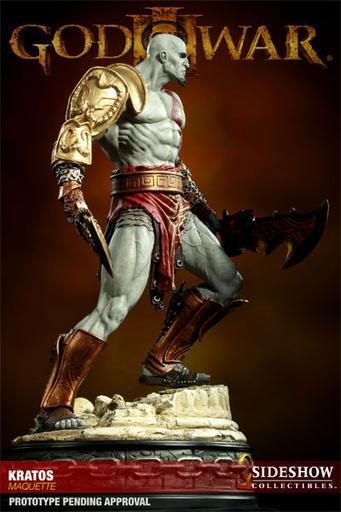 God of War III - Изображения фигурки Кратоса из God of War