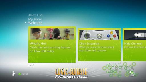 Свежие скриншоты нового дашброда для Xbox 360