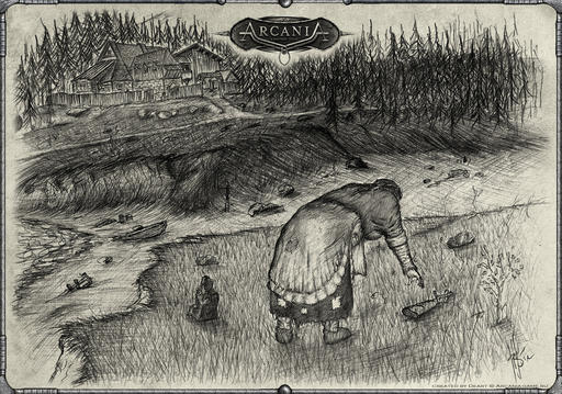 Готика 4: Аркания  - Арт "Ведьмы Судьбы" + еще 4 арта к Готике 4