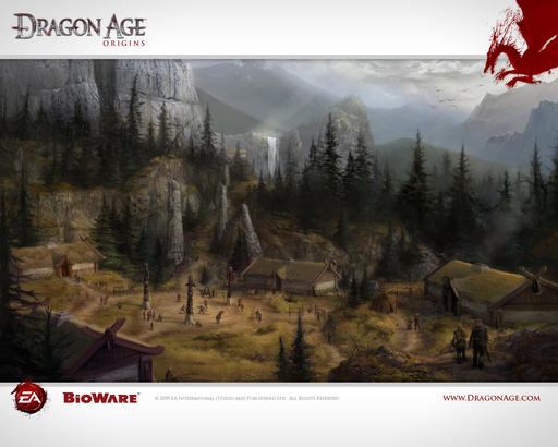Dragon Age: Начало - Немного новых картинок-обоев