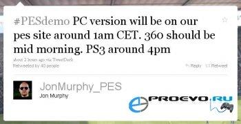 Pro Evolution Soccer 2011 - Точная дата и время выхода Демо PES 2011. (Upd. 15.09)