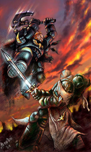Warhammer 40,000: Dawn of War - Космодесант. Орден Тёмных Ангелов. История