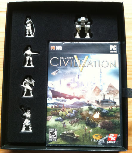 Sid Meier's Civilization V - Мини-обзор зарубежного коллекционного издания