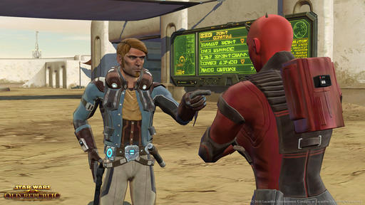 Star Wars: The Old Republic - Контрабандист (Smuggler class) в Star Wars: The Old Republic