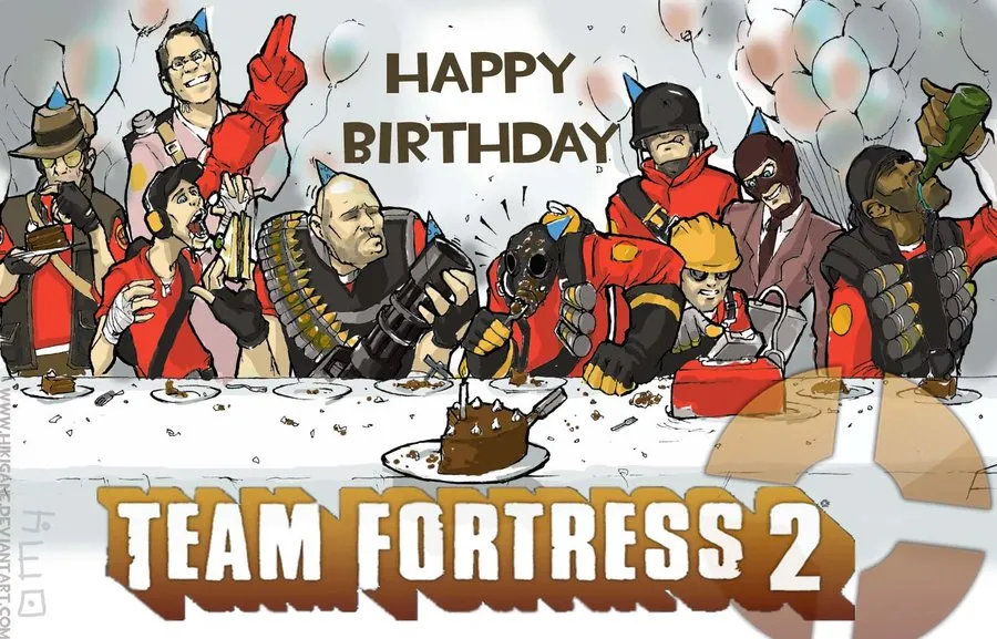 День Рождения Team Fortress 2 !!! 3 года — Team Fortress 2 — Игры
