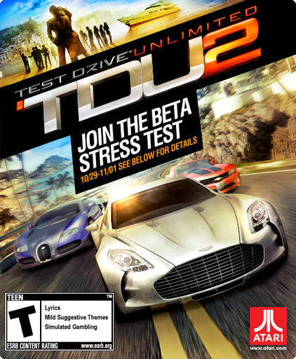 TDU2 | IGN: раздача ключей на бету для стресс тестов! 