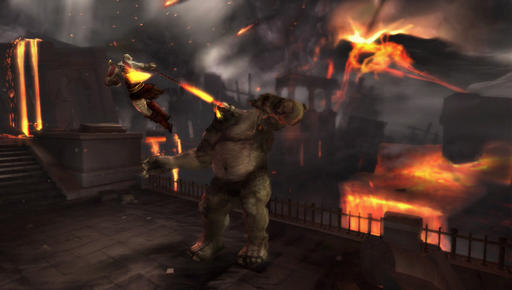 God of War III - God of War: Ghost of Sparta «использует максимум возможностей PSP»