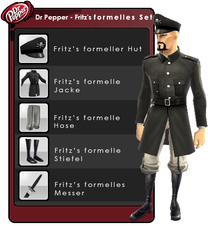 Battlefield Heroes - Четвёртые сеты от Dr.Pepper уже доступны.