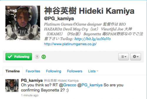 Bayonetta - Хидеки Камия в очередной раз намекает на Bayonetta 2