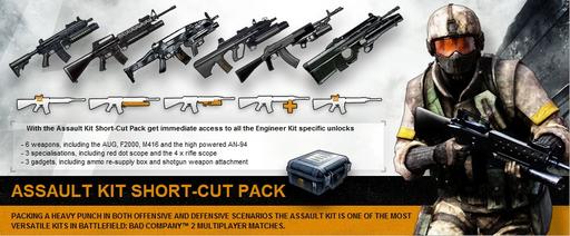 Battlefield: Bad Company 2 - Kit Short-cuts Packs