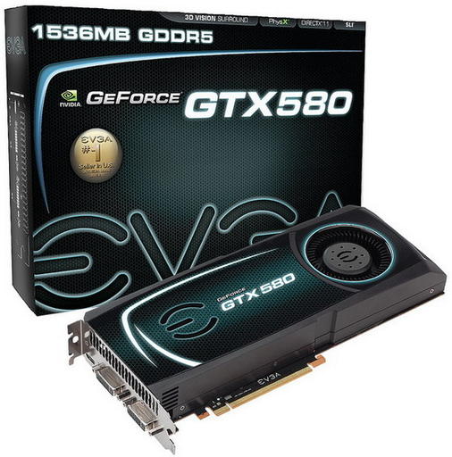 NVIDIA GeForce GTX 580 Краткий обзор