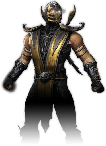 Mortal Kombat - “Klassic” скин Скорпиона достурный на Gamestop.