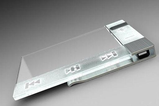 Обо всем - ICE CARD: компактный mp4-плеер с прозрачными солнечными батареями