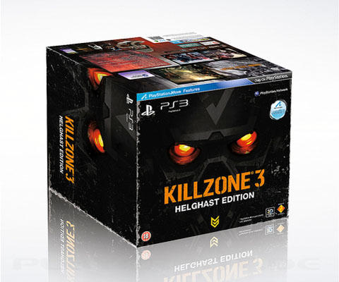 Killzone 3 - Бокс арт Helghast Edition.