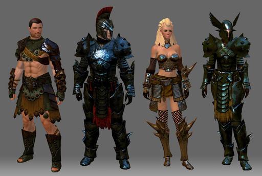 Guild Wars 2 - Дизайн расы Людей