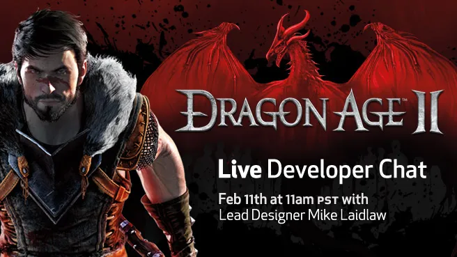 Dragon Age II - Живой чат с разработчиками. Dragon Age 2 ушла на золото!