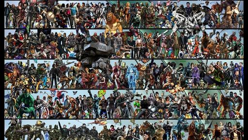 Все герои популярных компьютерных игр за последние 8 лет