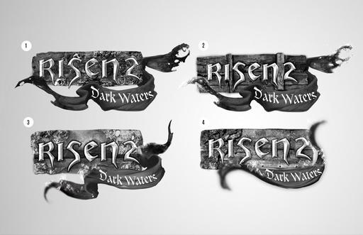 Risen 2 - Концептарты лого от дизайн студии Volta