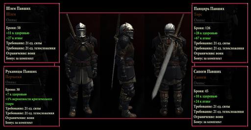 Dragon Age II - Комплекты брони для разных классов