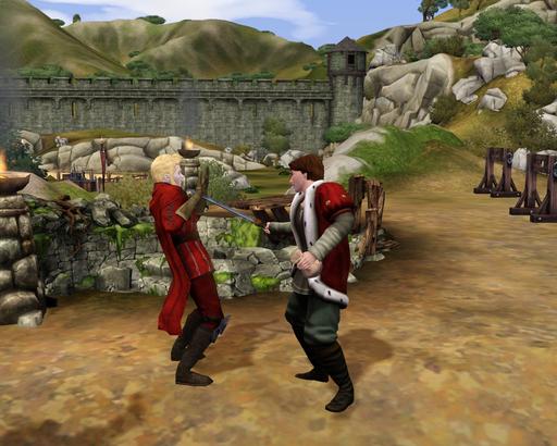 Sims Medieval, The - Конкурс «Я - Король» Мой "веселый" распорядок дня