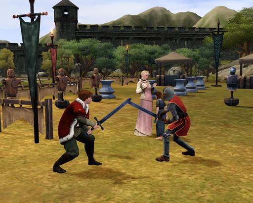 Sims Medieval, The - Конкурс «Я - Король» Мой "веселый" распорядок дня