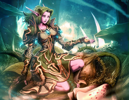 World of Warcraft - Фан-арт от GENZOMAN'а