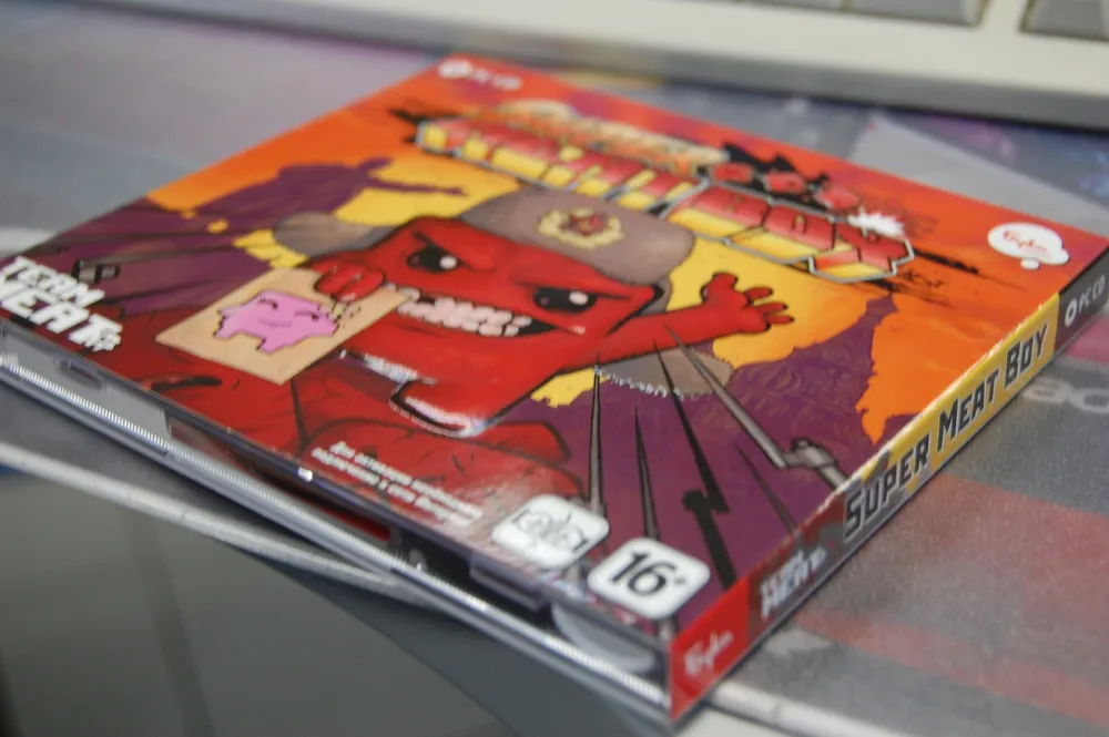 Super Meat Boy - Распаковка Супер Мясного Пацана. Эксклюзивно для GAMER.ru