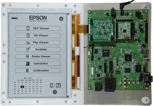 Обо всем - E Ink и Epson разрабатывают электронную бумагу высокого разрешения