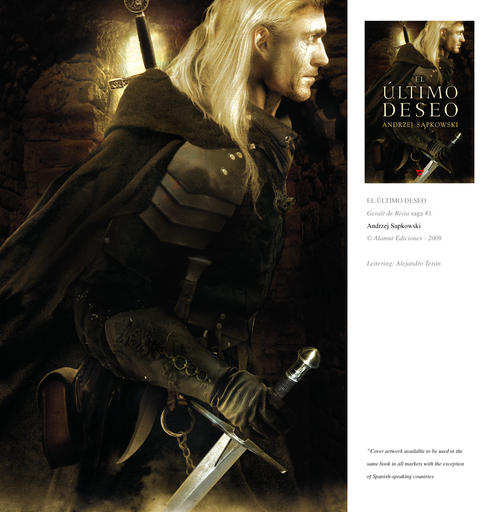 Ведьмак 2: Убийцы королей - Обложки книг испанского издания серии  о Ведьмаке