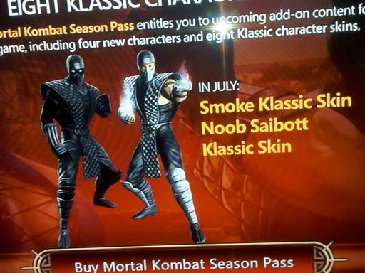 Mortal Kombat - Mortal Kombat, Изображение Kenshi и Rain