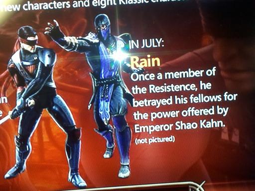 Mortal Kombat, Изображение Kenshi и Rain