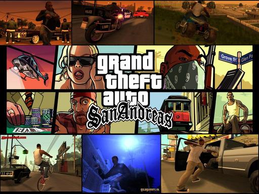 Grand Theft Auto IV - GTA IV: San Andreas на движке RAGE + видео