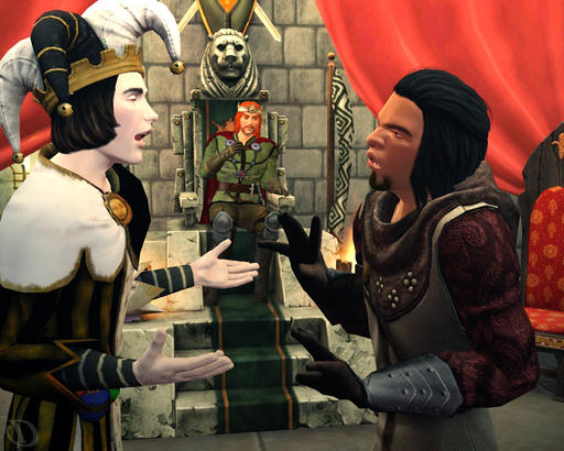 Sims Medieval, The - Конкурс «Я – Придворный Шут» "Альбри"