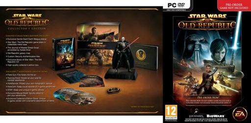 Star Wars: The Old Republic -   Коллекционное издание Star Wars: The Old Republic стоит 175 $