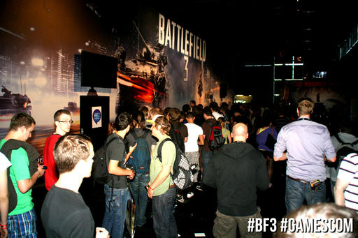 Battlefield 3 - Лучший на GamesCom 2011 и фотоотчет
