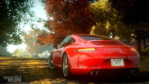 Need for Speed: The Run - Новый трейлер с Porsche 911 Carrera S