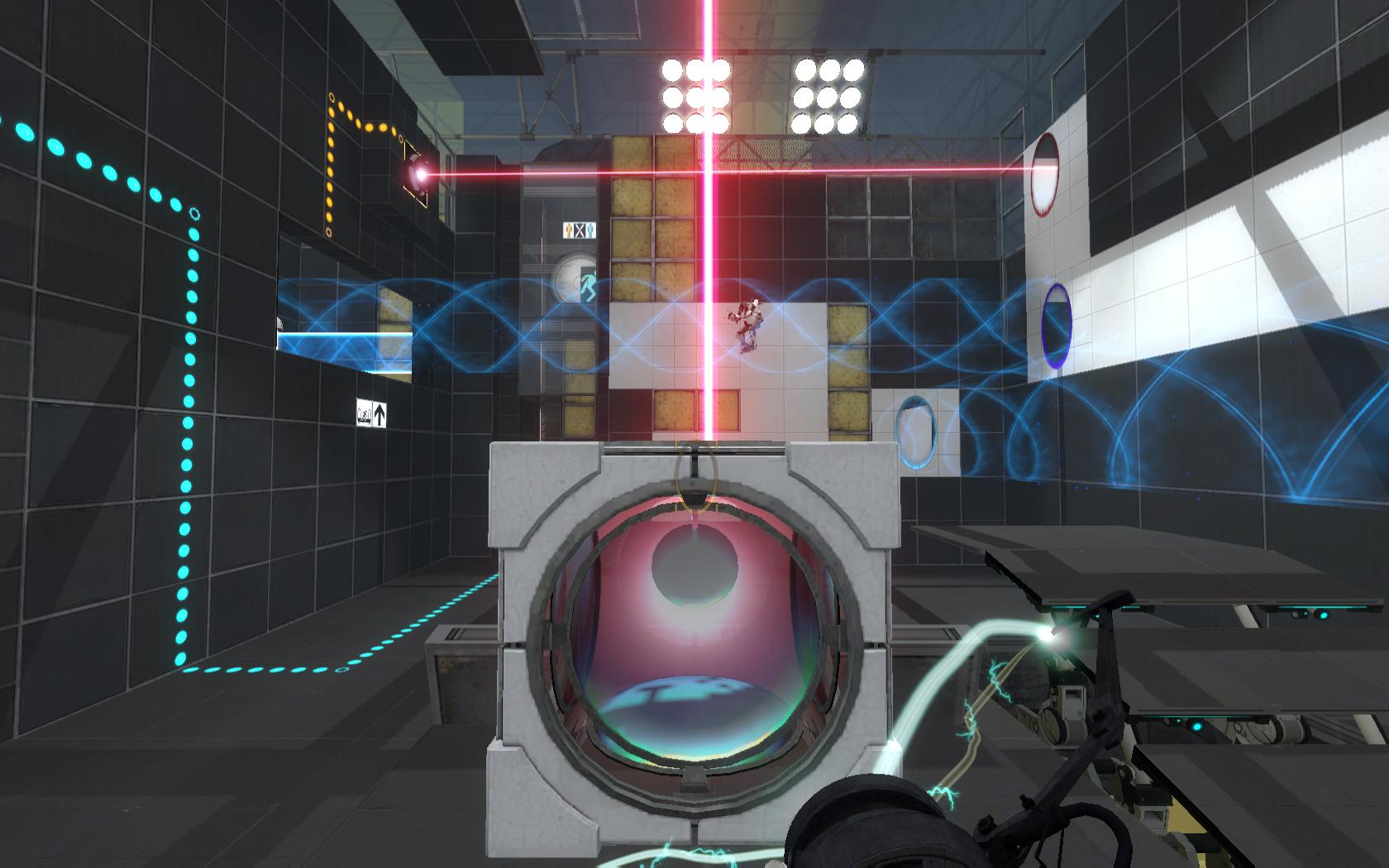 Portal 2 9 уровень совместного фото 4