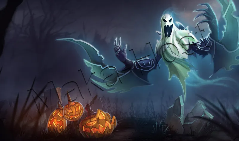 League of Legends: Clash of Fates - Новые Ужасающие скины на Хэллоуин