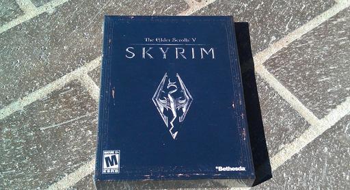 Elder Scrolls V: Skyrim, The - Распаковка коллекционного издания игры для Xbox360