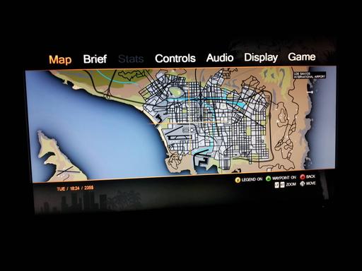 Grand Theft Auto V - Карта из GTA V!