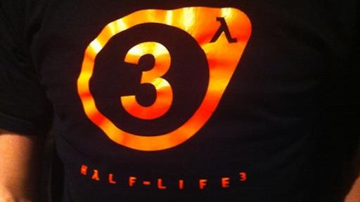 Работник Valve замечен в майке с логотипом Half-Life 3