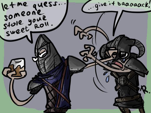 Elder Scrolls V: Skyrim, The - Мини-подборка комиксов