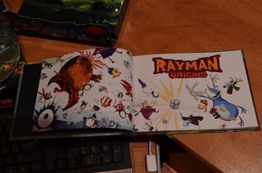 Rayman Origins - Видео распакуйка и фотобзор коллекционного издания (PS3, ND)