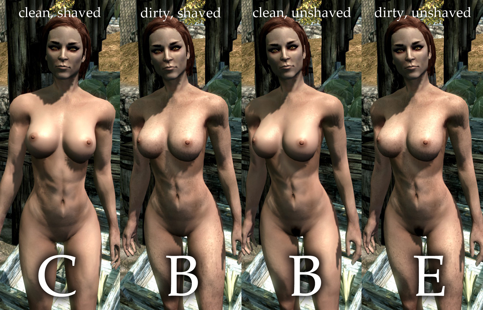 Скачать nude моды к skyrim