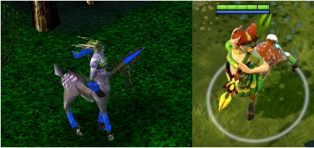 DOTA 2 - Dota и Dota 2: Сравнение моделек героев