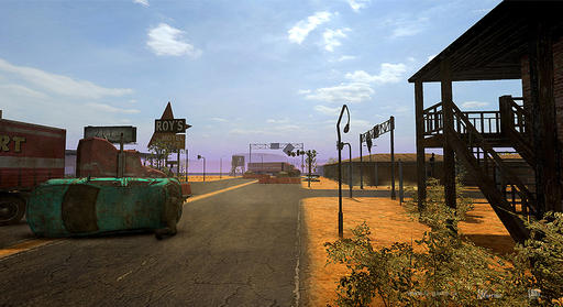 Скриншоты новой боевой локации - Городок в австралийской пустыне